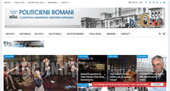 Desktop Screenshot of politicienii.ro